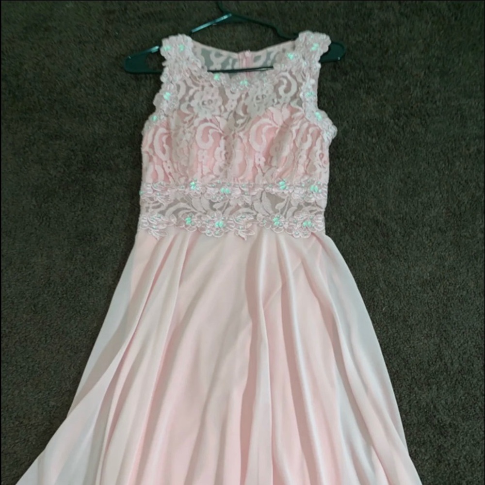 Light pink dress
